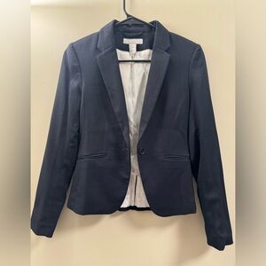 H&M Blazer, Navy, Size 2